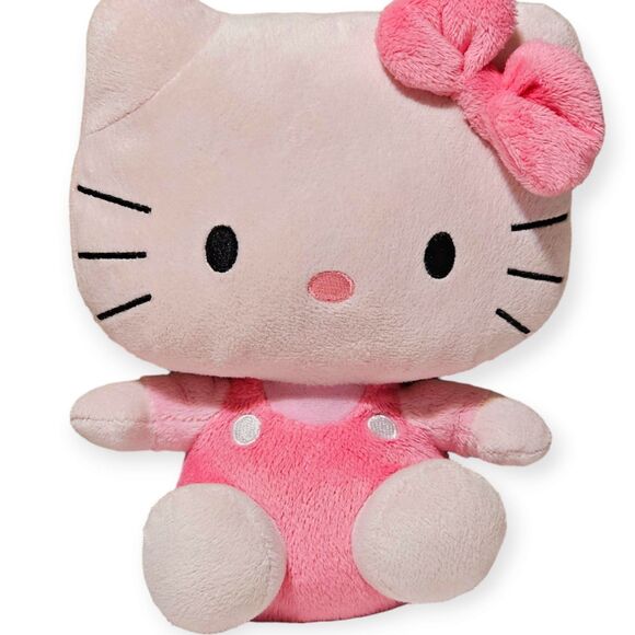 Authentic Sanrio Hello Kitty Ty Plush 8.5" Pink Collectible 2011 Soft Rare Toy - Picture 9 of 9